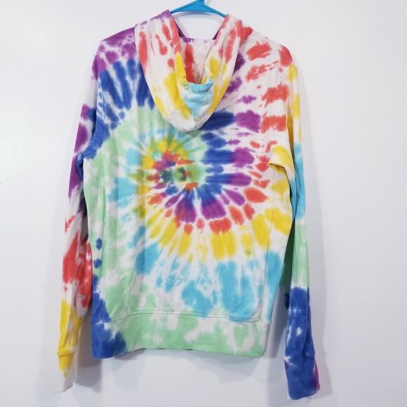 Spiritual Gangster x Peloton Unisex Tie Dye Hoodie Pullover Sweater - Picture 2 of 13